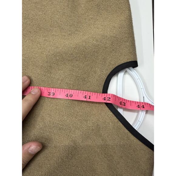 Unbranded Womens Poncho Brown Over The Arms Sweater Cape Open Front One Size - Picture 6 of 7